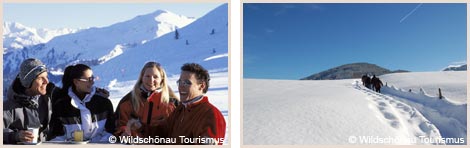 Apre Ski und Winterwandern in der Wildschönau in Tirol
