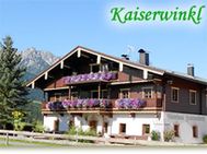 Gästehaus Weissenbach - Ferienwohnung Kaiserwinkl - Zimmer Kaiserwinkl - Urlaub am See in Tirol