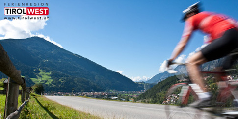 Radfahren in der Ferienregion Tirol West
