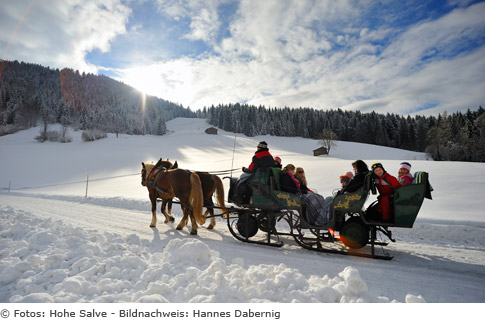 Winter Urlaub Hohe Salve - Urlaub im Hotel
