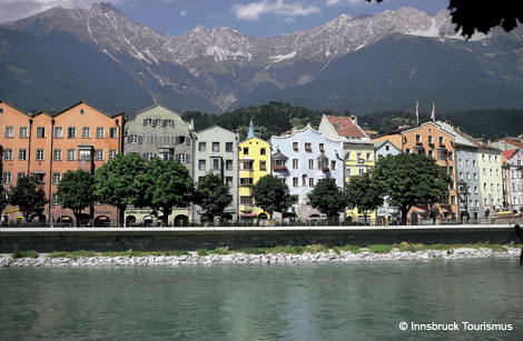 Innstraße bei Innsbruck