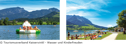 Schwimmen am Walchsee