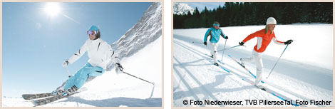 Urlaub im Winter - Pillerseetal