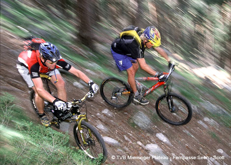 Mountainbiken am Mieminger Plateau und Fernpass Seen